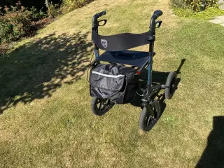 Rollator med luftgummihjul