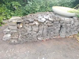Belægningsfliser/sten.