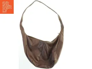 Brun skuldertaske fra Belsac (str. 48x32 cm)