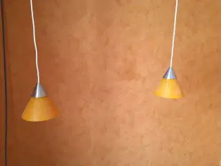 Orange lamper