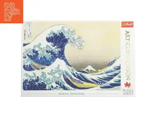 Nyt 1000-brikkers puslespil af Hokusai Katsushika&#39;s &#39;The Great Wave&#39; fra Trefl (str. 1000 brikker 68,3x48 cm)