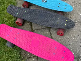 Penny Skateboard 3 stk. (50 kr pr stk). 