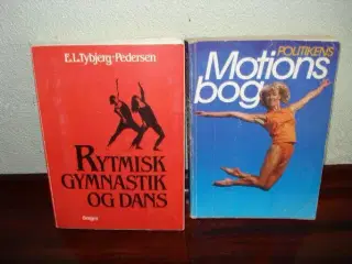 Bøger om motion, gymnastik og dans