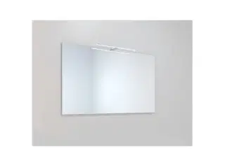 Spejl + lampe til badeværelse (uåbnet)