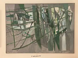 Maleri Bornholm, Chr Ø, Mogens Magnussen