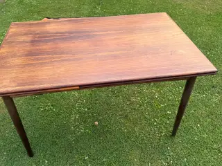 🌟 Retro Palisander Spisebord med Hollandsk Udtræk