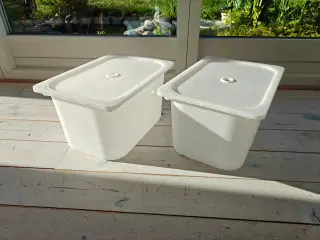 IKEA Trofast kasser med låg, 2 stk