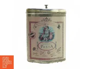 Vintage pasta opbevaringsdåse (str. 20 cm)