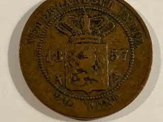 2 1/2 Cents Netherlands Indie 1857