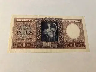 1 Peso Argentina