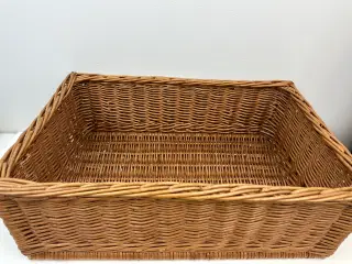 Stor retro flet kurv