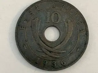 10 Cents East Africa 1936