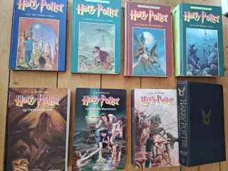 Alle Harry Potter Bøgerne 1-8 samlet