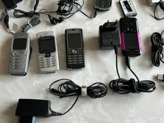 Gamle mobil telefoner