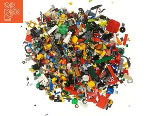 Blandet LEGO klodser fra Lego (str. 1,96 kg cm)