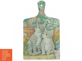 Serveringsbræt med kattedesign fra Wilscombe Melamine (str. 33x20 cm)