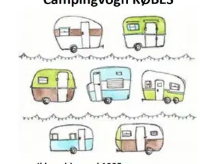 Campingvogn Købes