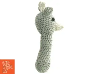 Hæklet giraf bamse (str. Længde, 18 cm)
