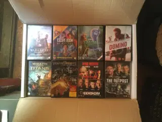 Dvd samling sælges 298 stk + 4 boks sæt + 4 blue r