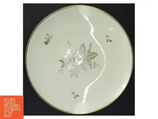 Porcelænsskål med blomstermotiv fra B&G (str. 24,5 cm)