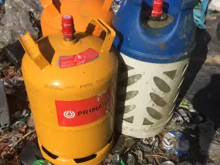 fyldte gasflasker sælges 11 kg