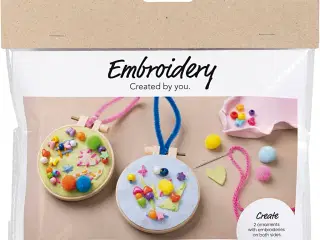 Mini DIY Kit Broderi, Fantasi, 1 pk.