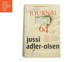 Journal 64 af Jussi Adler-Olsen (Bog)