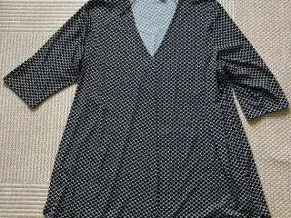 H&M sortmønstret tunika str 4XL  54