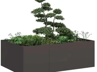 Plantekasse 120x80x40 cm stål sort