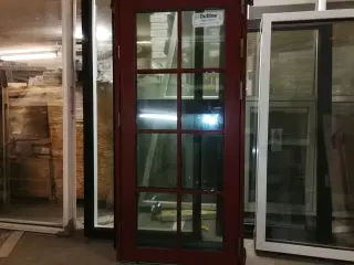 NY TRÆ/ALU TERRASSEDØR 87,8x187,8, KR 3800