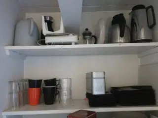 Kaffemaskine / kaffekander m.m.