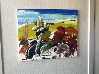 Elonn Agerup  -  Maleri fra Provence