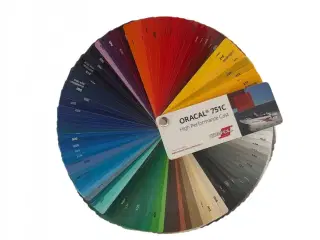 Oracal 751 Farvekort - Vifte