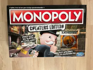 Brætspil Monopoly cheaters edition 