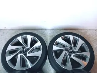 4x100 17" ET43 nav 54,1ø KIA sommersæt inkl.TPMS