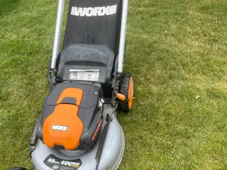 WORX 40V plæneklipper