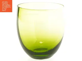 Glasvase (str. 8 x 8 x 9 cm)