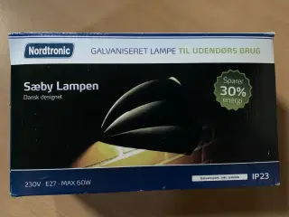 Sæby udendørs væglampe