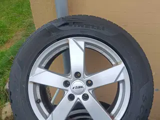 4 stk 17" alufælge 