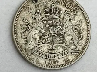 2 Kronor 1907 Sweden