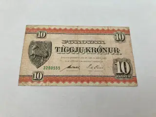 10 Kronur Færøerne