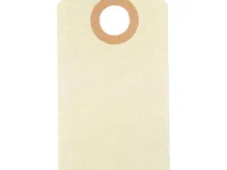 Manilamærker 3x6 cm, 250 g, Creme - 30 stk.