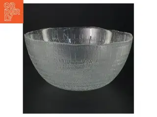 Dekorativ glasskål (str. Ø 23 cm)