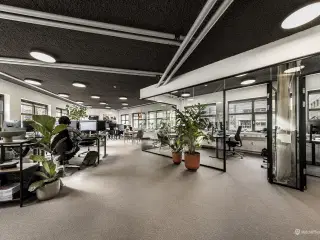 Moderne kontorer på Østerbro få minutter fra Vibenshus Metro