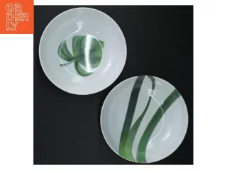Dekorative keramikskåle (str. Ø. 17,5 cm)