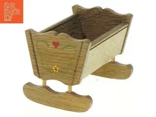 Træ dukkeseng (str. 10 x 7 cm)