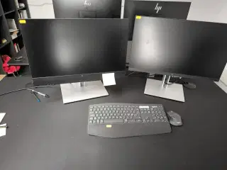2 stk. computerskærme HP 24"