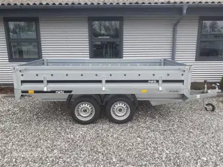 0 - Martz Transporter 3015/2 750 Kg.   Stor 750 kg boggie trailer til skarp pris Nu Med 40 Cm. sider.