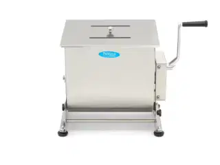  Kødblander 30 L – 25 kg kød – Vippeskål – Manuel