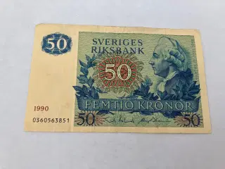 50 Kronor 1990 Sweden